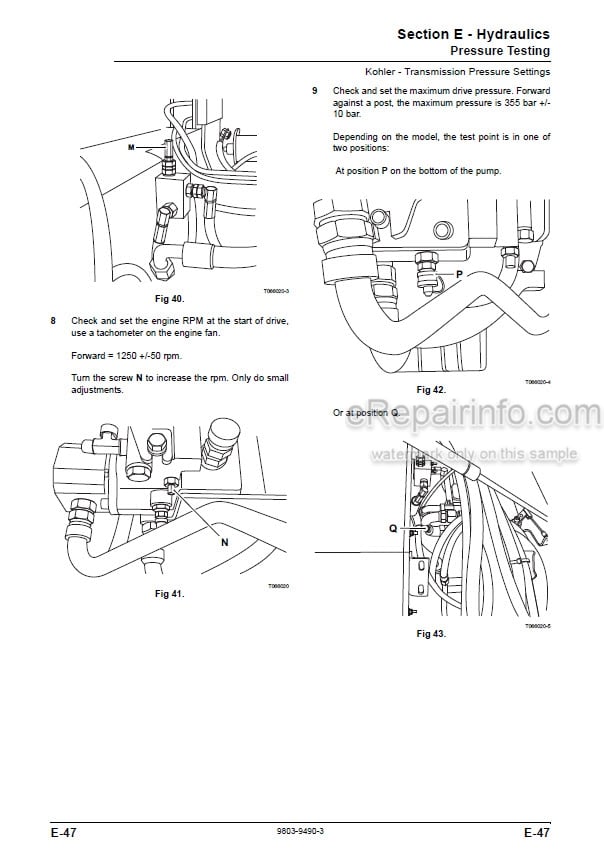 Photo 7 - JCB 403 Service Manual Wheel Loader 9813-4200