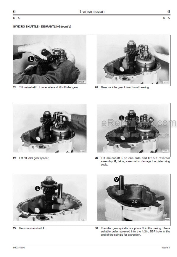 Photo 8 - JCB 403 Service Manual Wheel Loader 9813-4200
