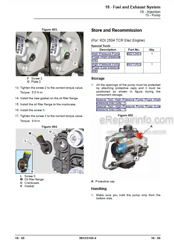 Photo 1 - JCB 406 407 409 Service Manual Wheel Loader 9813-3100