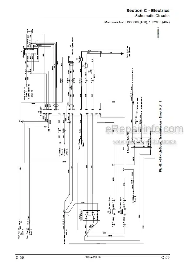 Photo 5 - JCB 406 409 Service Manual Wheel Loader 9803-4310