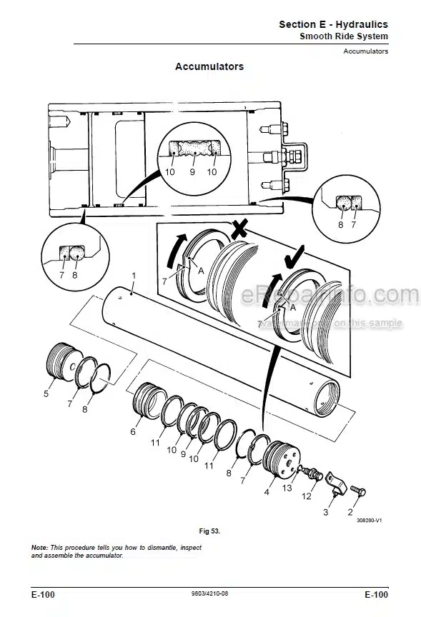 Photo 3 - JCB 407BZX 408BZX 409BZ 410BZX 411BZX Service Manual Wheel Loader 9803-4210