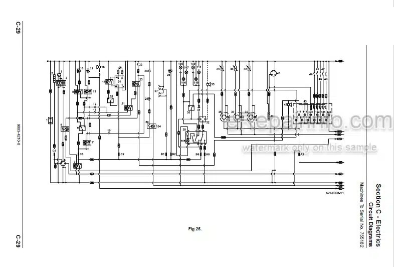 Photo 6 - JCB 407BZX 408BZX 409BZ 410BZX 411BZX Service Manual Wheel Loader 9803-4210