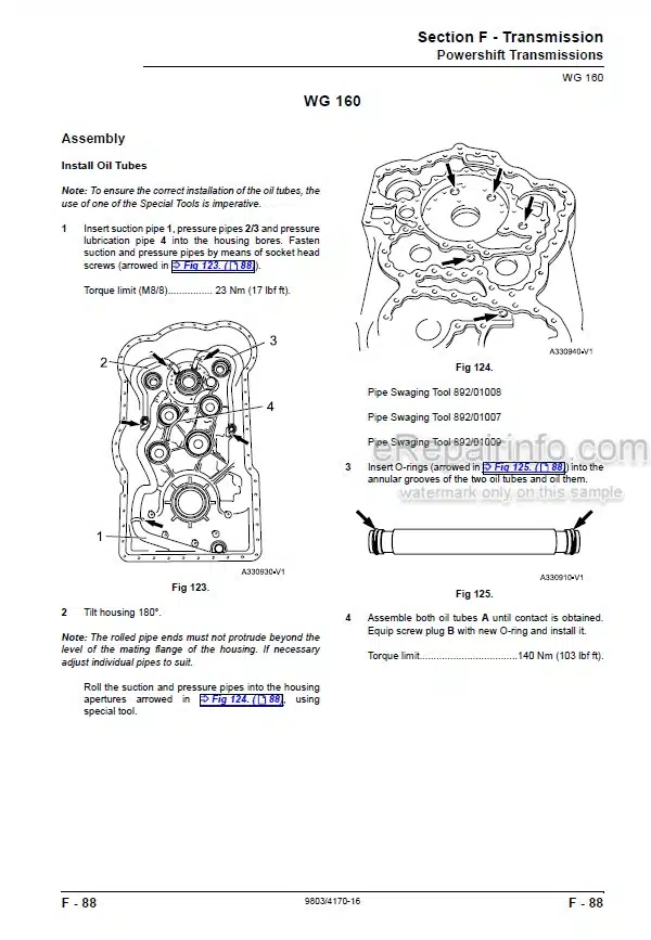 Photo 2 - JCB 412S 414S 416S Service Manual Wheel Loader 9803-4170