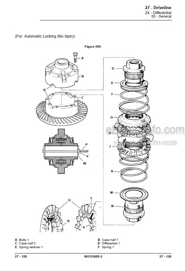 Photo 6 - JCB 4160 4190 4220 Fastrac Service Manual Tractor 9813-3600