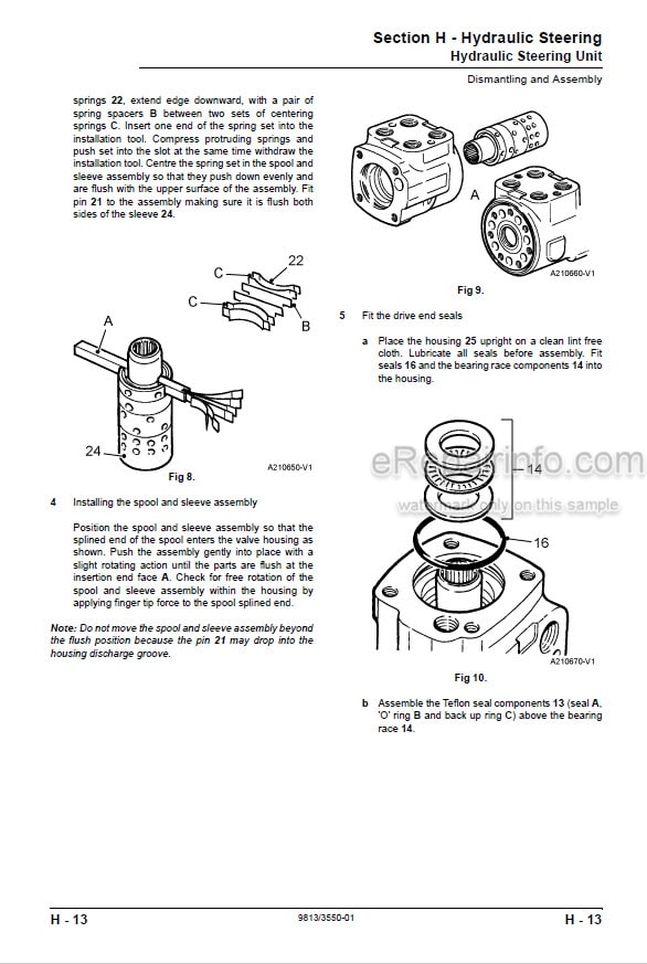 Photo 3 - JCB 418S Service And Operators Manual Wheel Loader 9813-3550