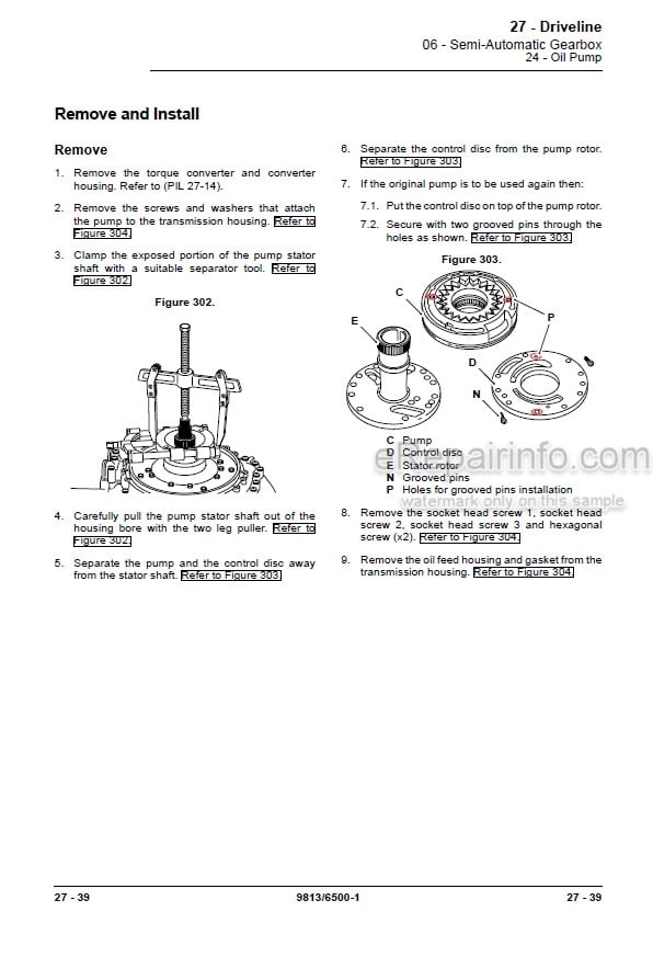 Photo 3 - JCB 419S Service Manual Wheel Loader 9813-6500