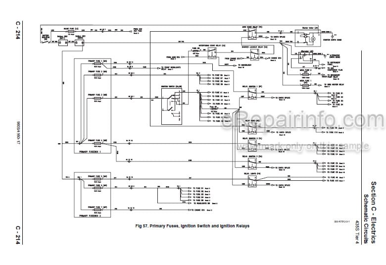 Photo 5 - JCB 426 427 435 436 437 446 Service Manual Wheel Loader 9803-4160