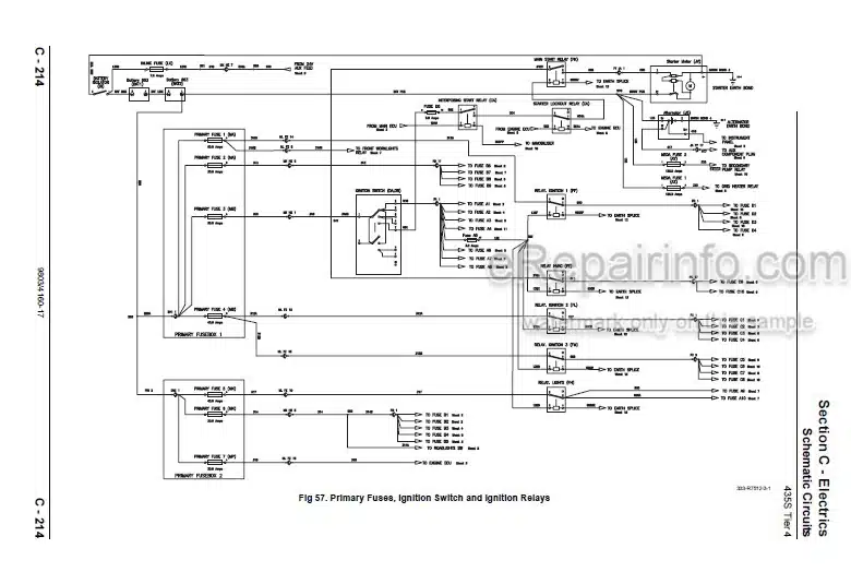 Photo 5 - JCB 426 427 435 436 437 446 Service Manual Wheel Loader 9803-4160