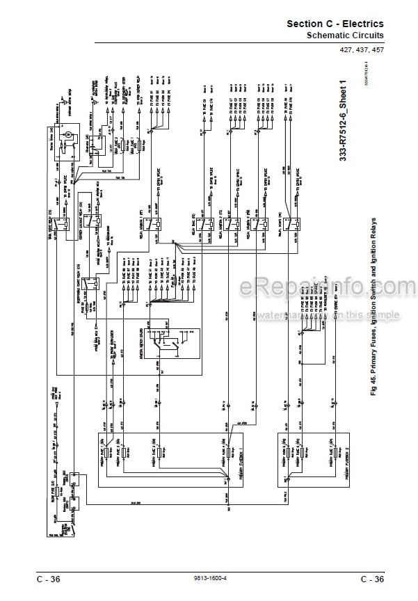 Photo 6 - JCB 427 437 457 Service Manual Wheel Loader 9813-1600