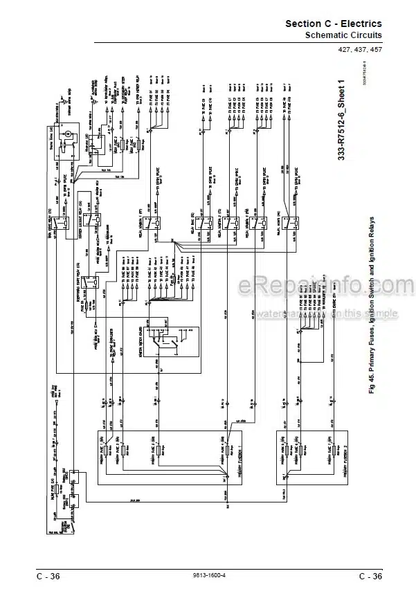 Photo 6 - JCB 427 437 457 Service Manual Wheel Loader 9813-1600