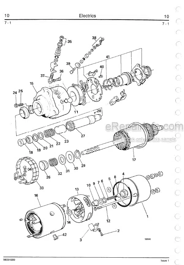 Photo 6 - JCB 435 Service Manual Wheel Loader 9803-4300