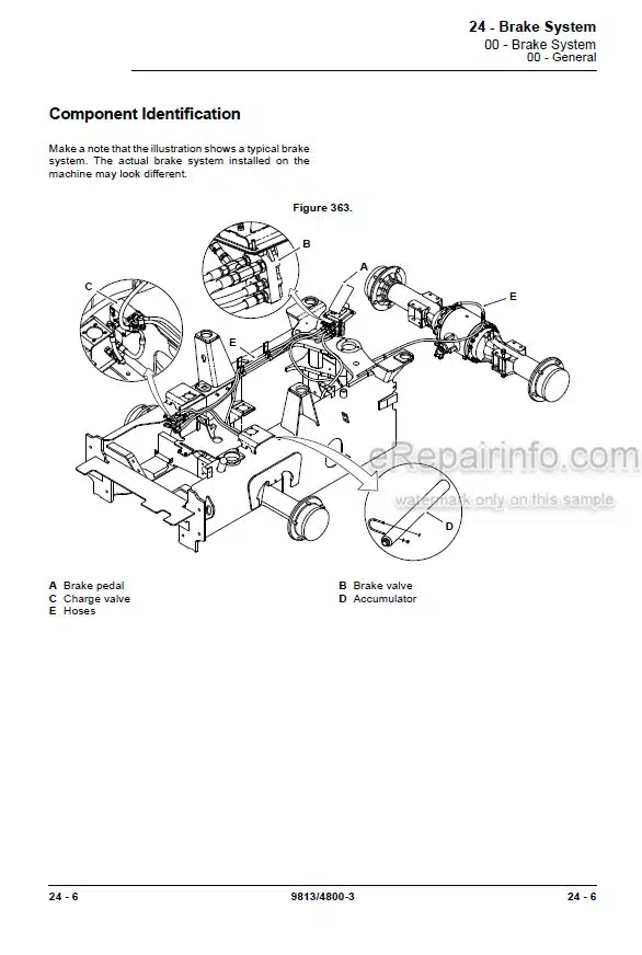 Photo 3 - JCB 455ZX Service Manual Wheel Loader 9813-4800