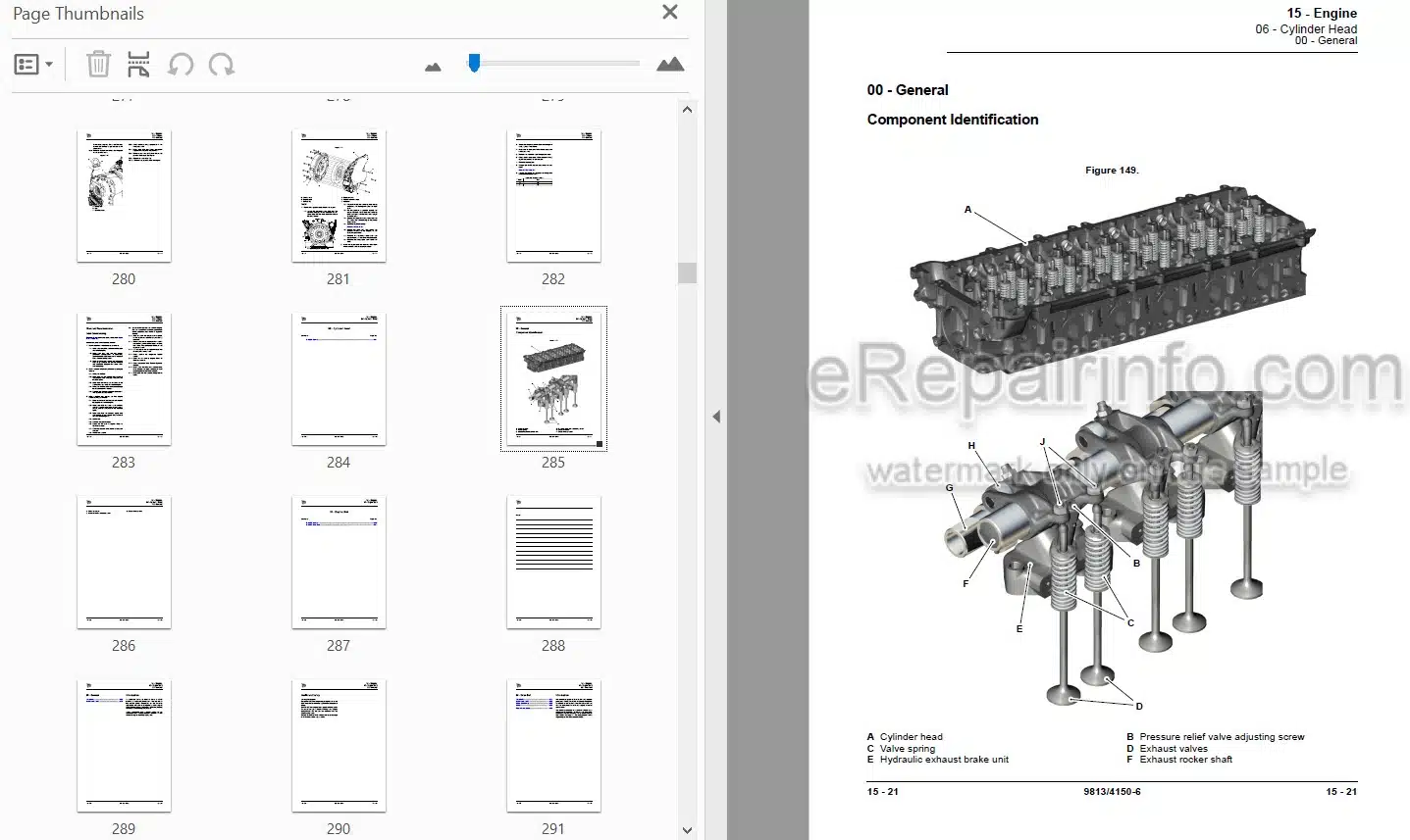 Photo 3 - JCB 457 Service Manual Wheel Loader 9813-4150
