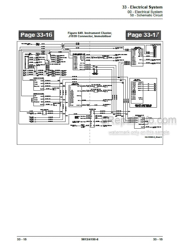 Photo 5 - JCB 457 Service Manual Wheel Loader 9813-4150