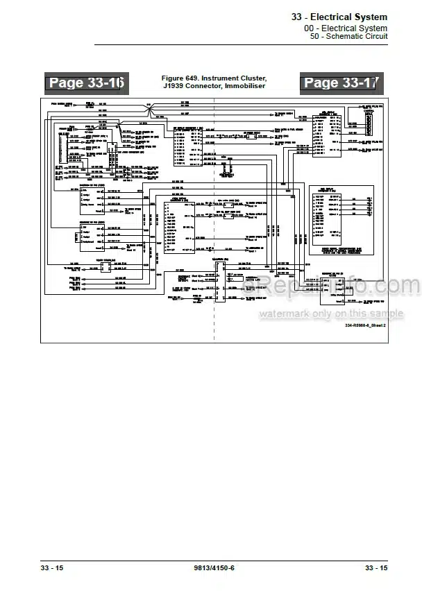 Photo 5 - JCB 457 Service Manual Wheel Loader 9813-4150