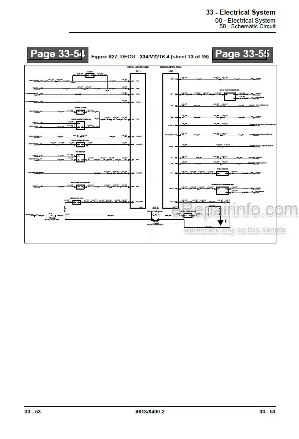 Photo 5 - JCB 45Z-1 48Z-1 51R-1 Service Manual Compact Excavator 9813-6400