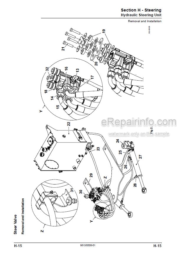 Photo 5 - JCB 467 Service Manual Wheel Loader 9813-0500