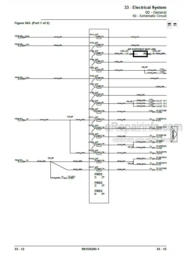 Photo 6 - JCB 48Z-1 51R-1 Service Manual Compact Excavator 9813-6200