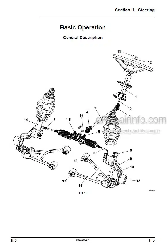Photo 5 - JCB 4X4 Groundhog Service Manual Machine 9803-9820