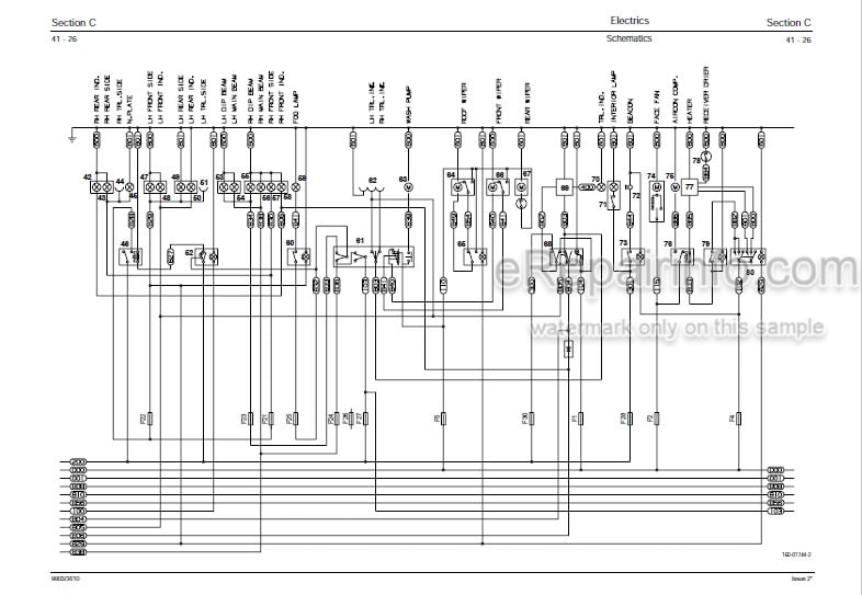 Photo 6 - JCB 504B 526 Loadall Service Manual Telescopic Handler 9803-3610U