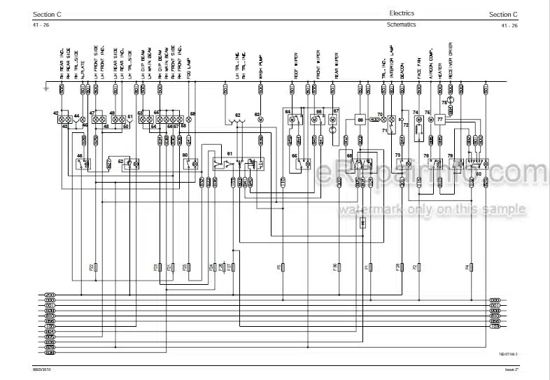 Photo 6 - JCB 504B 526 Loadall Service Manual Telescopic Handler 9803-3610U