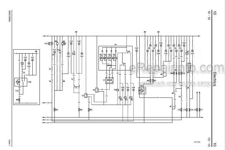 Photo 5 - JCB 505-19 505-22 508-40 506-36 510-40 506B Service Manual Telescopic Handler 9803-3600U