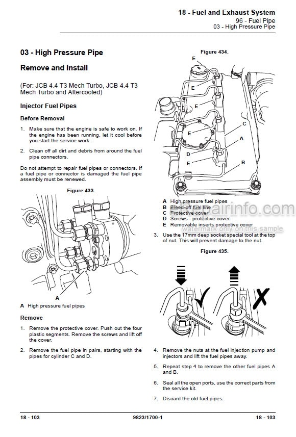Photo 6 - JCB 506-36 507-42 509-42 510-56 512-56 Loadall Service Manual Telescopic Handler 9823-1700