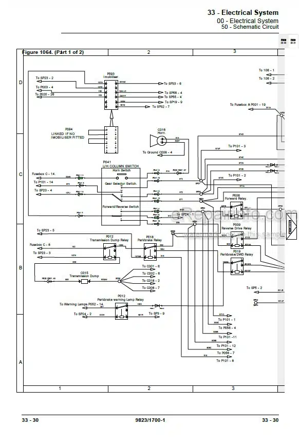 Photo 4 - JCB 506-36 507-42 509-42 510-56 512-56 Loadall Service Manual Telescopic Handler 9823-1700