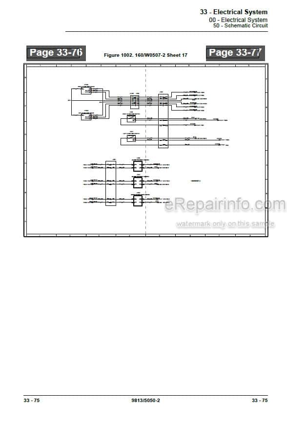 Photo 6 - JCB 506-36 507-42 509-42 510-42 510-56 512-56 514-56 516-42 Loadall Service Manual Telescopic Handler 9813-5050