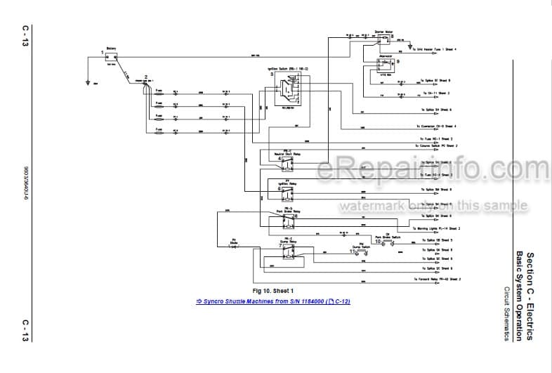 Photo 3 - JCB 506C 506CHL 508C Loadall Service Manual Telescopic Handler 9803-3640U