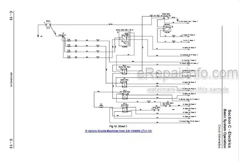 Photo 3 - JCB 506C 506CHL 508C Loadall Service Manual Telescopic Handler 9803-3640U