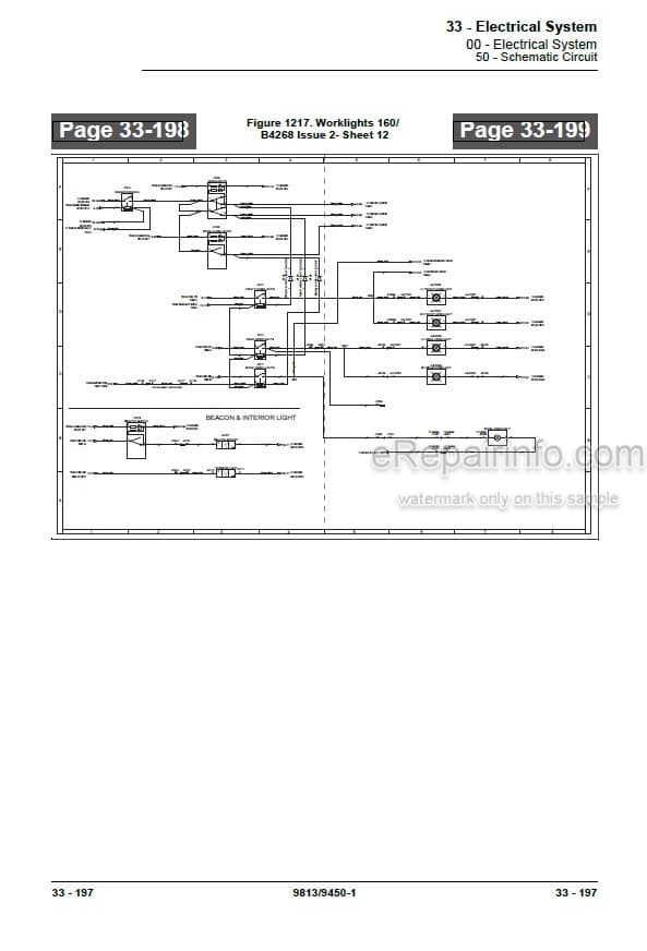 Photo 3 - JCB 508-66 509-45 510-44 510-55 Loadall Service Manual Telescopic Handler 9813-9450