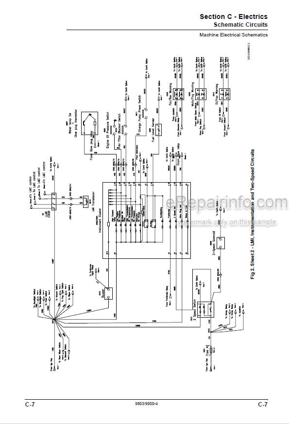 Photo 5 - JCB 515-40 Service Manual Telescopic Handler 9803-9900-4