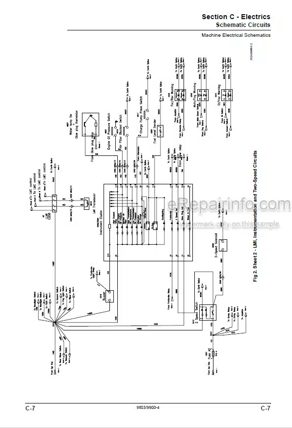 Photo 5 - JCB 515-40 Service Manual Telescopic Handler 9803-9900-4