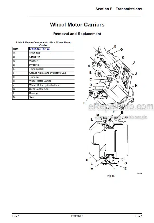 Photo 12 - JCB 516-40 Service Manual Telescopic Handler 9813-4600