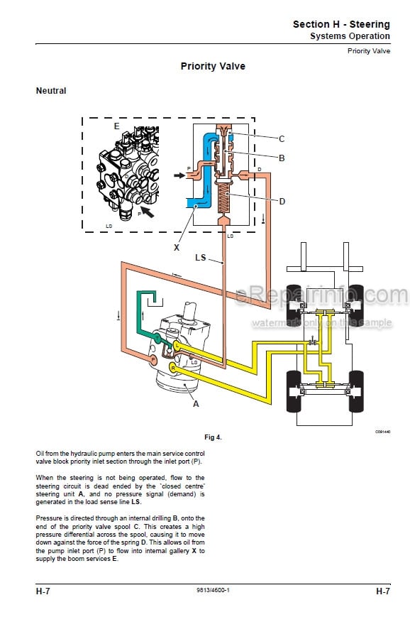 Photo 5 - JCB 516-40 Service Manual Telescopic Handler 9813-4600