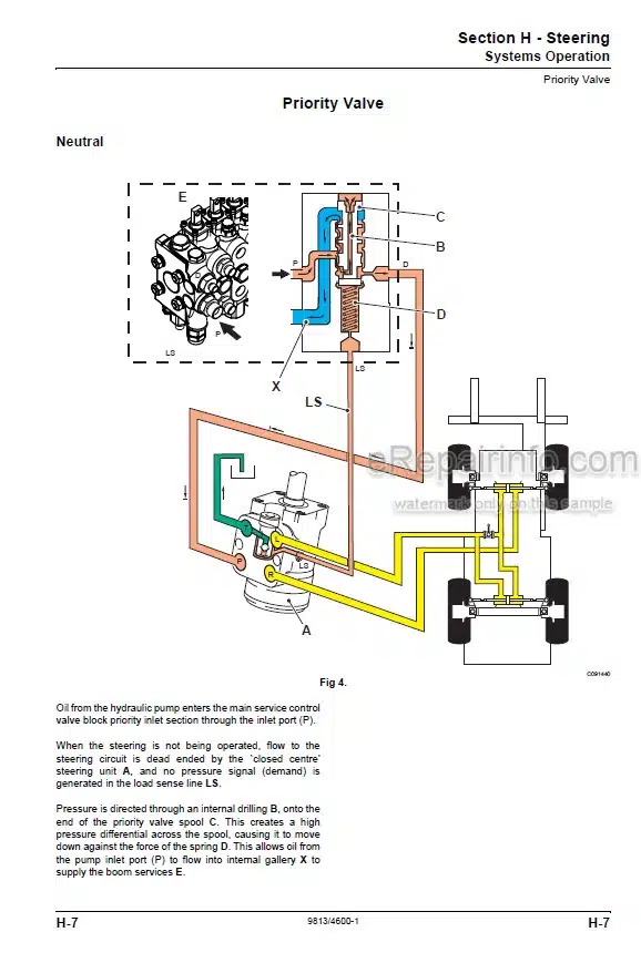 Photo 5 - JCB 516-40 Service Manual Telescopic Handler 9813-4600
