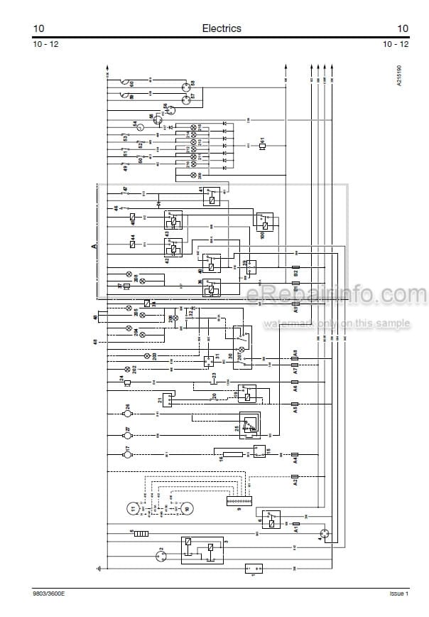 Photo 5 - JCB 525-58 525-67 530-95 530-110 530-67 530-120 537-120 537-130 Service Manual Telescopic Handler 9803-3600