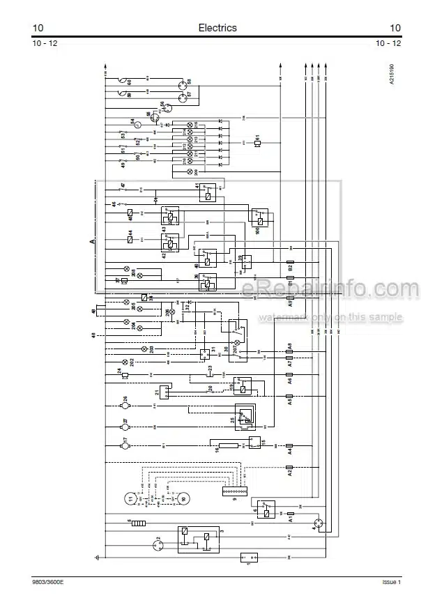 Photo 5 - JCB 525-58 525-67 530-95 530-110 530-67 530-120 537-120 537-130 Service Manual Telescopic Handler 9803-3600