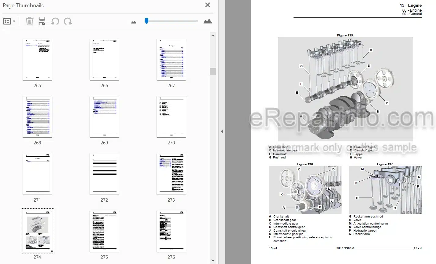Photo 4 - JCB 525-60 Loadall Service Manual Telescopic Handler 9813-3900