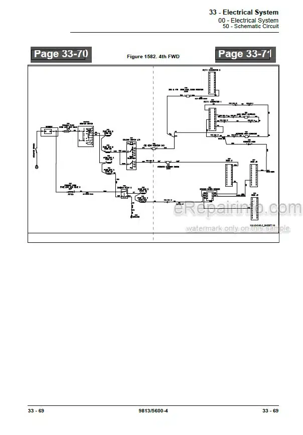 Photo 6 - JCB 526-56 531-70 531-Т70 533-105 535-95 535-Т95 536-60 536-70 536-Т70 536-T70LP 541-70 541-Т70 550-80 Loadall Service Manual Telescopic Handler 9813-5600