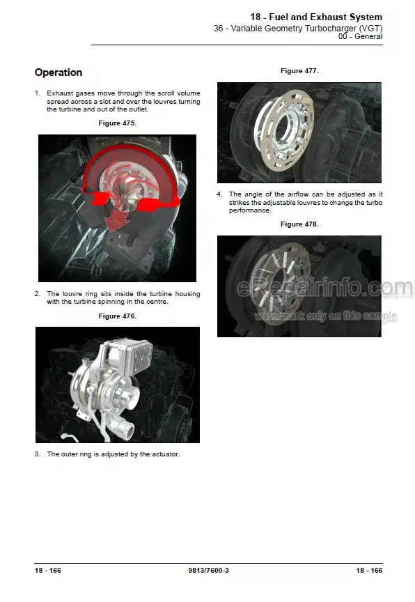 Photo 10 - JCB 536-70LP 550-80 526-56 531-70 535-95 536-60 536-70 541-70 560-80 Loadall Service Manual Telescopic Handler 9813-7600