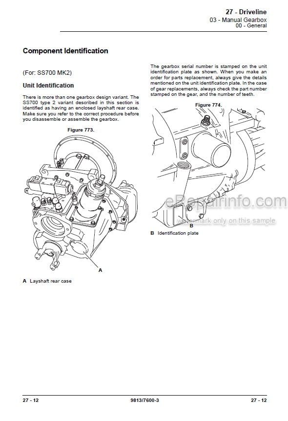 Photo 6 - JCB 536-70LP 550-80 526-56 531-70 535-95 536-60 536-70 541-70 560-80 Loadall Service Manual Telescopic Handler 9813-7600