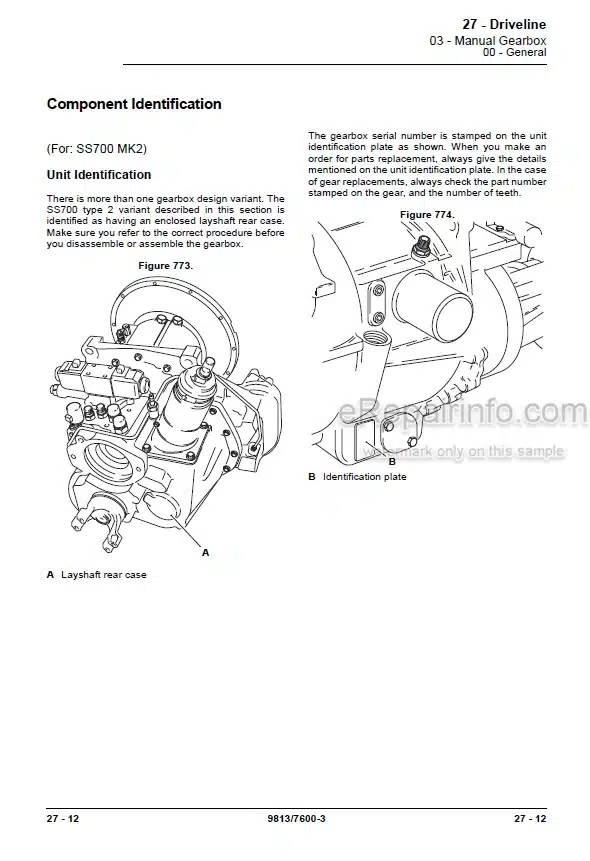 Photo 6 - JCB 536-70LP 550-80 526-56 531-70 535-95 536-60 536-70 541-70 560-80 Loadall Service Manual Telescopic Handler 9813-7600
