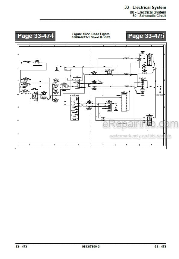 Photo 5 - JCB 536-70LP 550-80 526-56 531-70 535-95 536-60 536-70 541-70 560-80 Loadall Service Manual Telescopic Handler 9813-7600