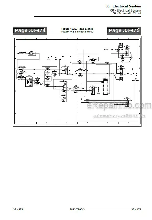 Photo 5 - JCB 536-70LP 550-80 526-56 531-70 535-95 536-60 536-70 541-70 560-80 Loadall Service Manual Telescopic Handler 9813-7600