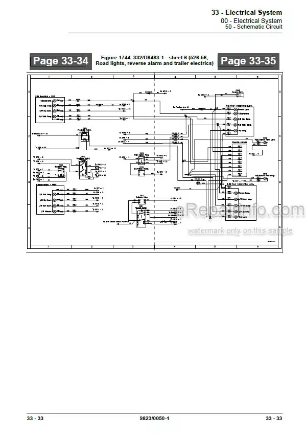 Photo 6 - JCB 526-56 531-70 535-95 536-60 536-70 541-70 550-80 560-80 Loadall Service Manual Telescopic Handler 9823-0050