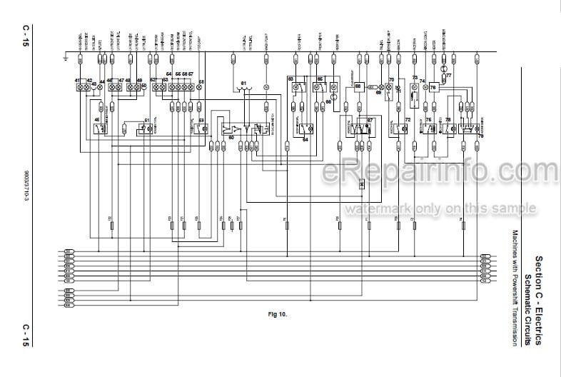 Photo 6 - JCB 526 526S 528-70 528S Loadall Service Manual Telescopic Handler 9803-3710