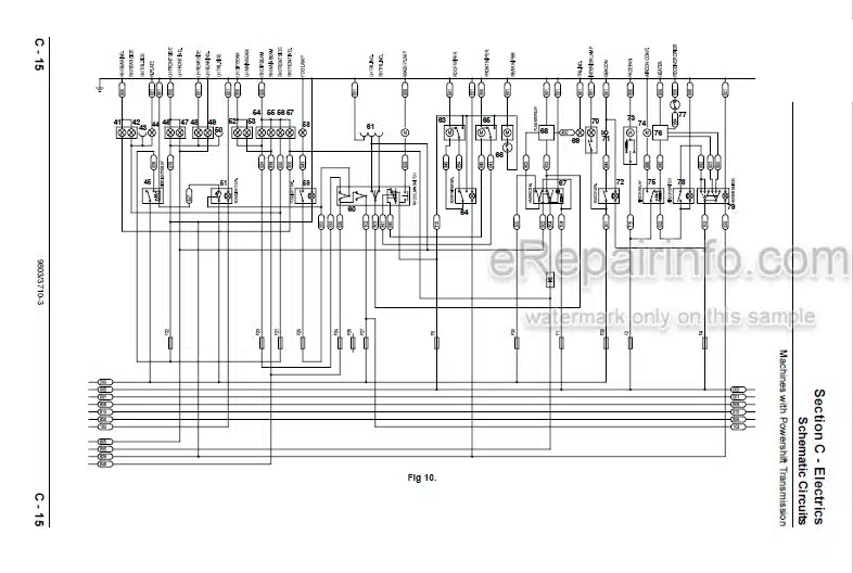 Photo 6 - JCB 526 526S 528-70 528S Loadall Service Manual Telescopic Handler 9803-3710