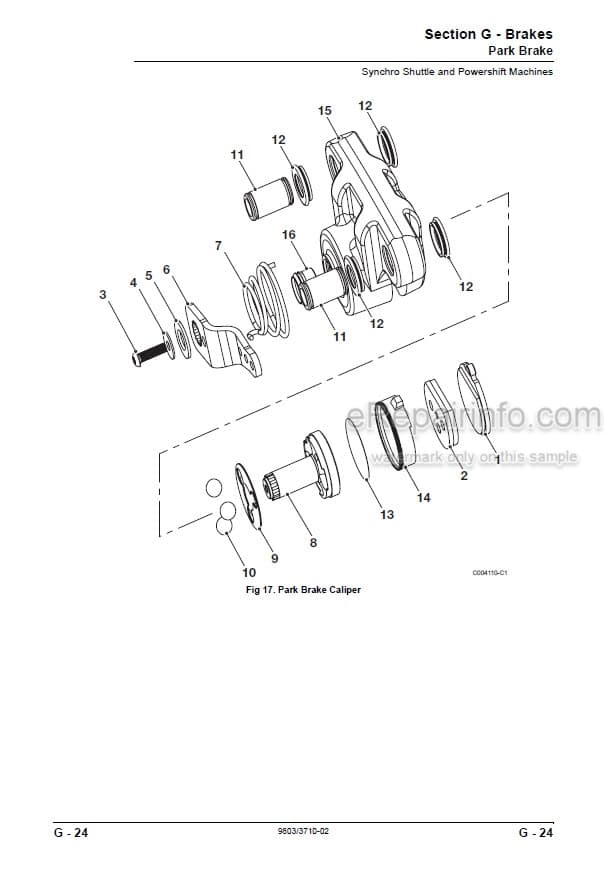 Photo 5 - JCB 526 526S 528-70 528S Loadall Service Manual Telescopic Handler 9803-3710